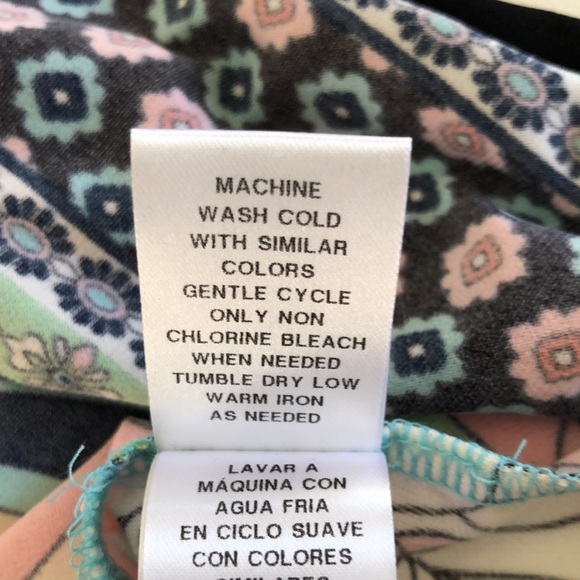 London Times Floral Print Knit Dress SZ 8 - Picture 10 of 10